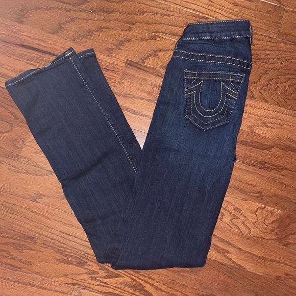 NWOT never worn size 27‎ dark wash true religion - Picture 1 of 4